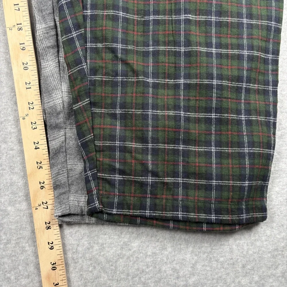 Nautica Pajama Pants Mens XLT Plaid Sleepwear Super Soft Lot of 2